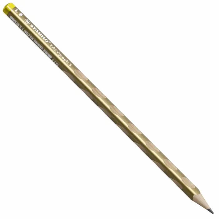 Termék főképe Grafitová tužka pro leváky STABILO EASYgraph S Metallic Edition zlatá - HB [1 ks]