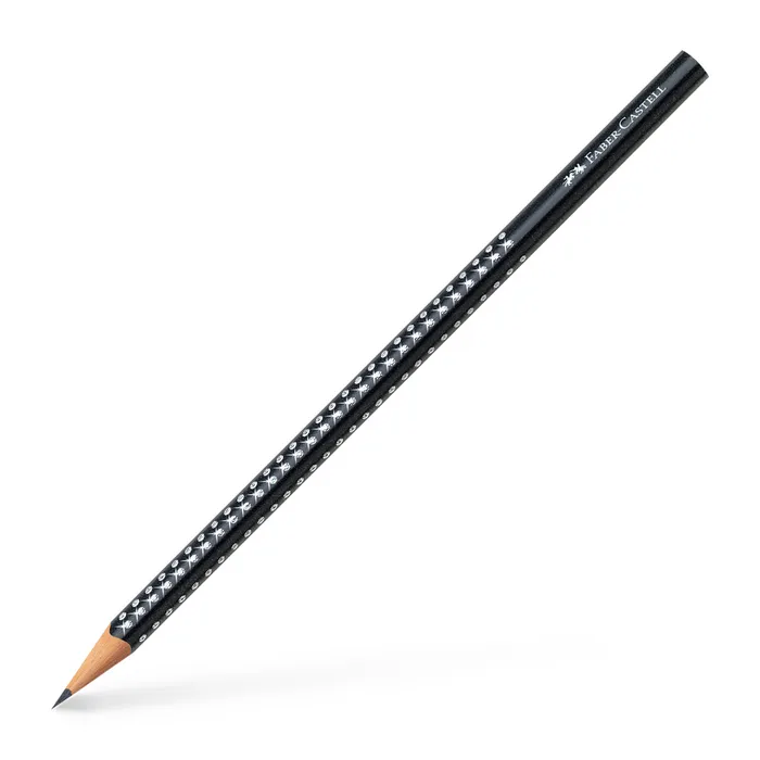 Termék főképe Grafitová tužka Sparkle, černá metalická Faber Castell 118219