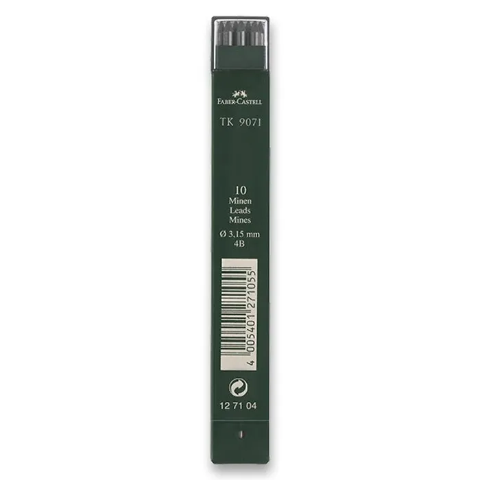Termék főképe Grafitové tuhy Faber-Castell TK 9071 3,15 mm, tvrdost 4B