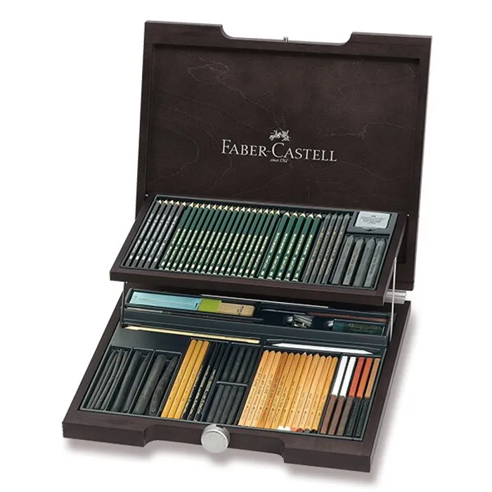 Termék főképe Grafitové tužky Faber-Castell 112971 Pitt Monochrome sada 81 ks