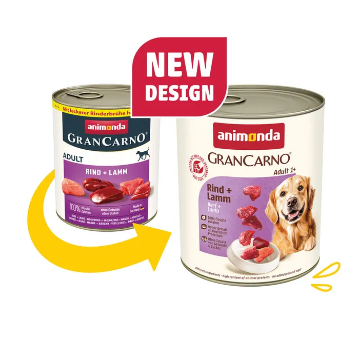 Termék főképe GRANCARNO Adult - hovězí, jehněčí 800g