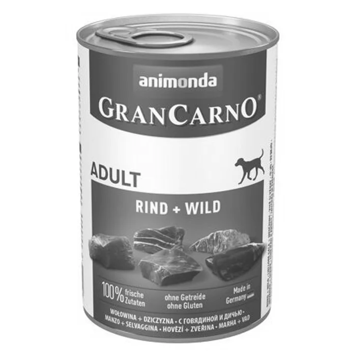 Termék főképe GRANCARNO Adult - hovězí + zvěřina 400g