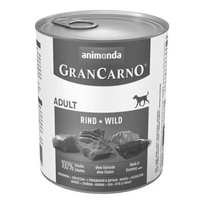 Termék főképe GRANCARNO Adult - hovězí, zvěřina 800g