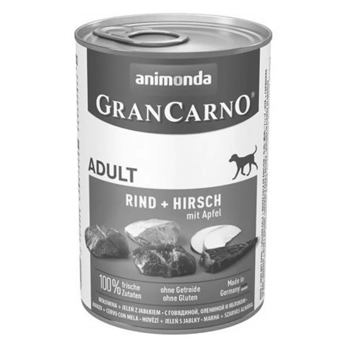 Termék főképe GRANCARNO Adult - jelení maso + jablka 400g
