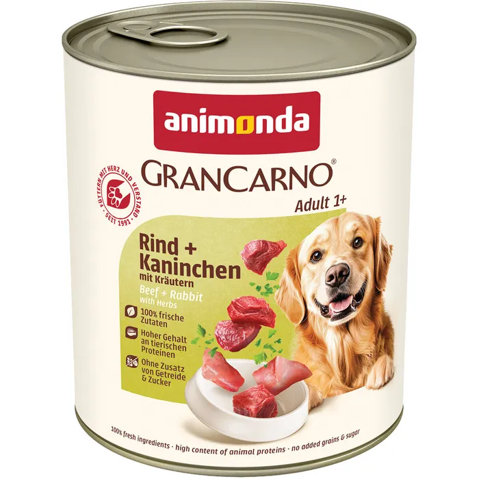 Termék főképe GRANCARNO Adult - králík + bylinky 800g