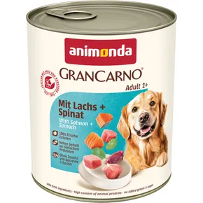 GRANCARNO Adult - s lososem a špenátem 800 g
