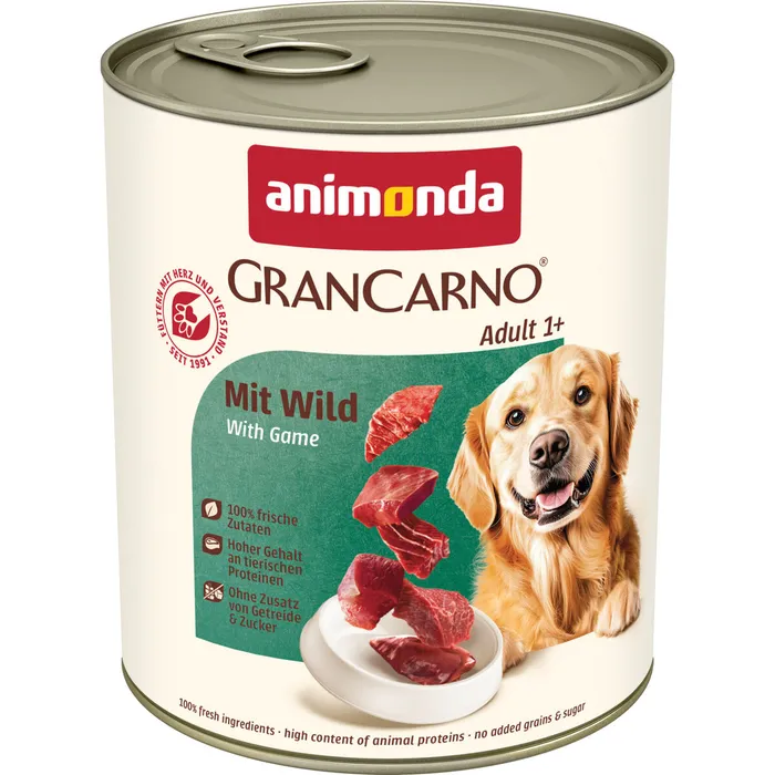 Termék főképe GRANCARNO Adult - se zvěřinou 800 g