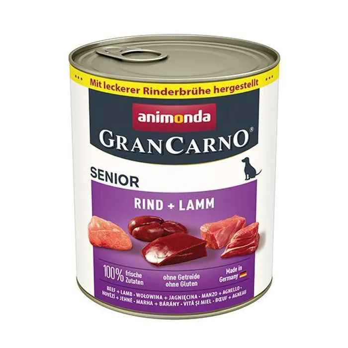 Termék főképe GRANCARNO Senior - hovězí, jehněčí 800 g