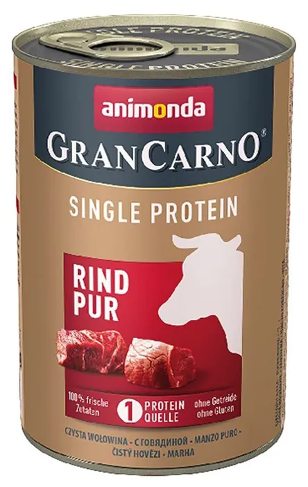 Termék főképe GRANCARNO Single Protein 400 g čisté hovězí, konzerva pro psy