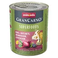 Következő termékkép GRANCARNO Superfoods marhahús, cékla, szeder, pitypang 800 g kutyáknak