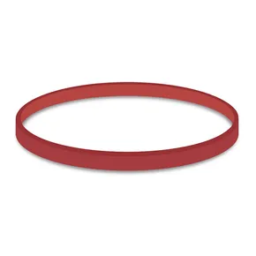 Gumigyűrű erős piros 5mm átmérő 10cm [1 kg]