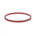 Gumigyűrű gyenge piros 1mm átmérő 8cm [1 kg]