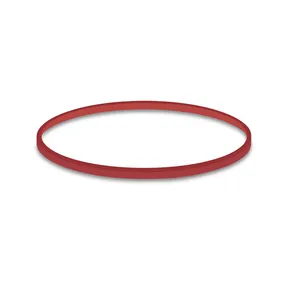 Gumigyűrű gyenge piros 1mm átmérő 8cm [50 g]