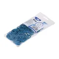 Gumigyűrű gyenge kék 1mm átmérő 2cm [50 g]