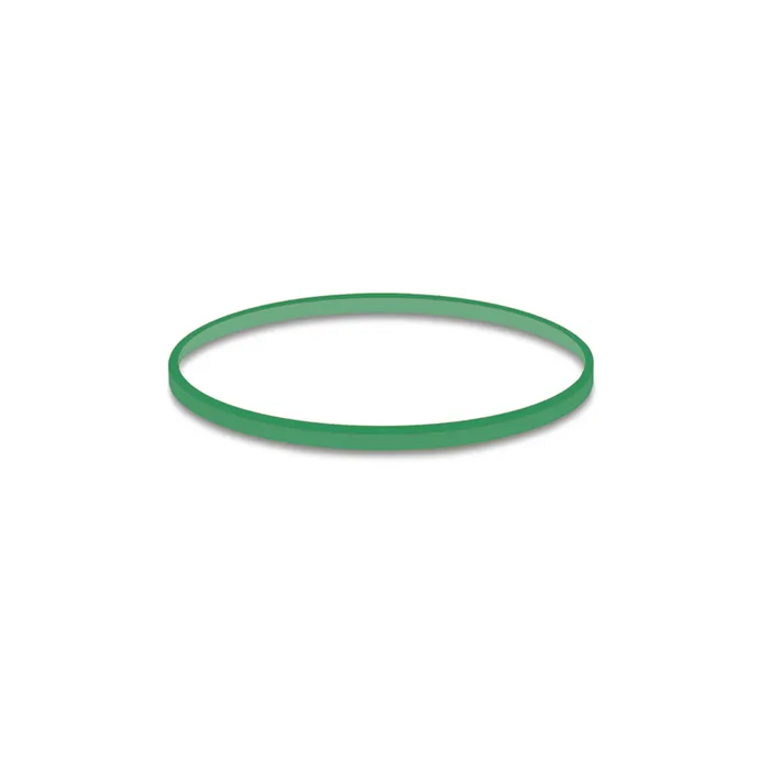 Termék főképe Gumičky zelené slabé (1 mm, průměr 4 cm) [1 kg]