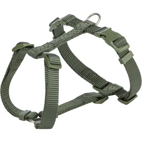 H-heveder PREMIUM, olíva zöld XS-S: mell: 30-44cm/10mm