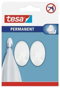 Horgok 66602, fehér, öntapadó, S méret, ovális, TESA