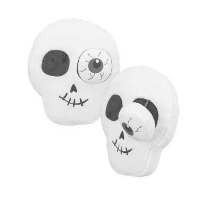 Termék főképe Halloween Skull - lebka, plyšová hračka pro psy, 19 cm