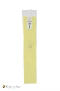 Hedvábný papír, vanilkově žlutá, v archu 50 x 76 cm, 21 g, 6 archů/balení, CRF6072