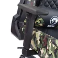 Marvo CH-134 játékszék, fekete, levehető párnák, állítható