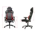 Red Fighter C2 játékszék, fekete, + Red Fighter H3 fejhallgató, PROMO