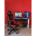 Red Fighter C8 játékszék, fekete, + egér Marvo M519, PROMO, RGB háttérvilágítás