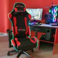 Red Fighter C8 játékszék, fekete, + egér Marvo M519, PROMO, RGB háttérvilágítás