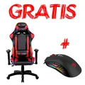 Következő termékkép Red Fighter C8 játékszék, fekete, + egér Marvo M519, PROMO, RGB háttérvilágítás