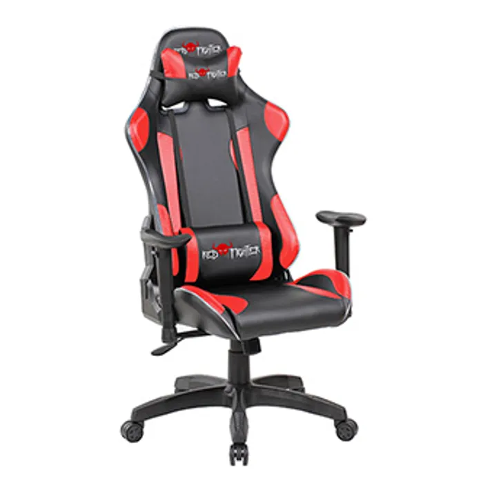 Termék főképe Herní křeslo Red Fighter C8, černé, odnímatelné polštářky, RGB podsvícení