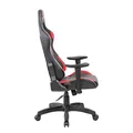 Red Fighter C8 játékszék, fekete, levehető párnák, RGB háttérvilágítás