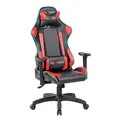 Red Fighter C8 játékszék, fekete, levehető párnák, RGB háttérvilágítás