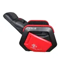 Herní sofa E-Blue AUROZA, šedo-červená, polohovatelná, + herní sada Polygon