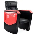 Herní sofa E-Blue COBRA, černo-červená, pevná