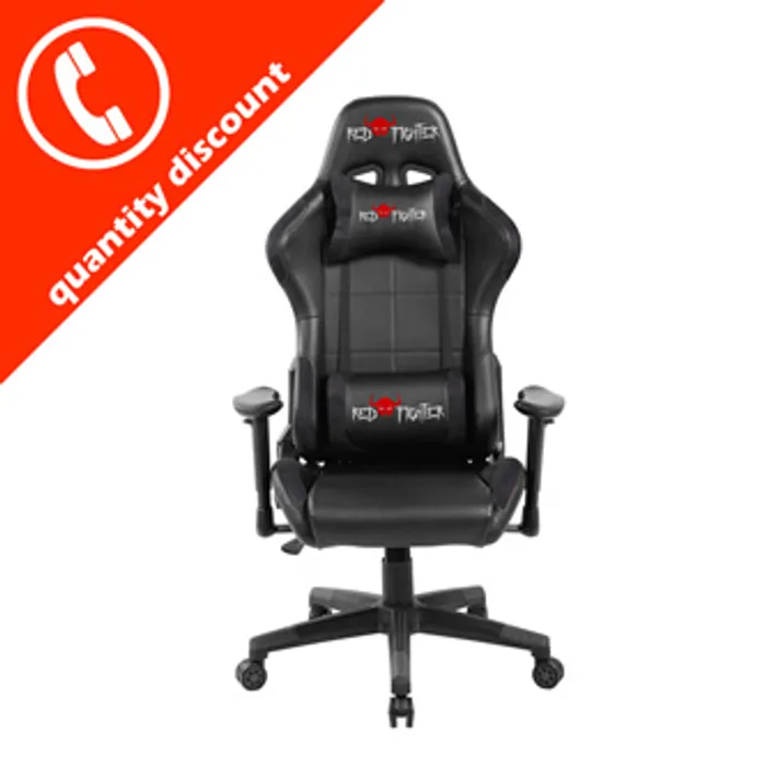 Termék főképe Herní židle Red Fighter C7, černá, odnímatelné polštářky, 5-PACK