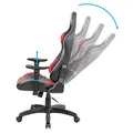 Red Fighter C8 játékszék, fekete-piros, + 4 az 1-ben szett CM370 PROMO, RGB háttérvilágítás