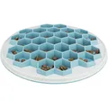 HIVE, lassú adagoló tányér, o 30 cm, műanyag/TRP/TPE, szürke/kék