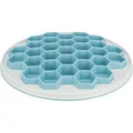 HIVE, lassú adagoló tányér, o 30 cm, műanyag/TRP/TPE, szürke/kék