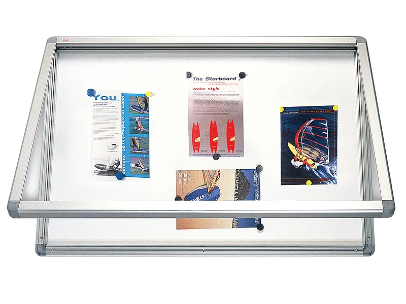 Termék főképe Horizontální vitrina 150x100cm, zámek, lakovaný vnitřek - magnetická