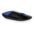 Következő termékkép HP egér Z3700 vezeték nélküli Dragonfly Blue, 1200 DPI, 2,4 [GHz], optikai kék LED, 3 tl., 1 kerék