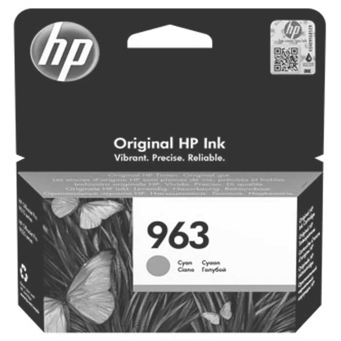 Termék főképe HP originální ink 3JA23AE#301, HP 963, cyan, blistr, 700str., 10.77ml, HP Officejet Pro 9