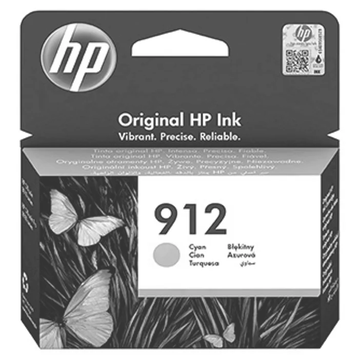 Termék főképe HP originální ink 3YL77AE, HP 912, cyan, 315str., high capacity, HP Officejet 8012, 8013,