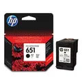 HP eredeti tinta C2P10AE, HP 651, fekete, 600 oldal, HP DeskJet IA 5645, 5575, Officejet 20
