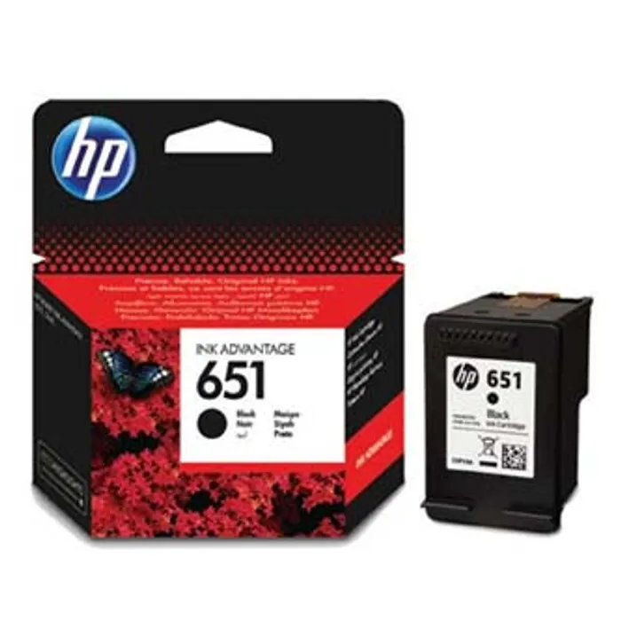 Termék főképe HP originální ink C2P10AE, HP 651, black, 600str., HP DeskJet IA 5645, 5575, Officejet 20