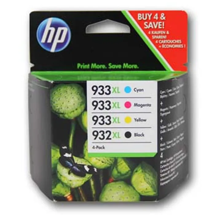 Termék főképe HP originální ink C2P42AE, HP 932XL/HP 933XL, cyan/magenta/yellow/black, 825/1000str., 4k