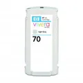 Eredeti HP tinta C9390A, HP 70, világos cián, 130 ml, HP Designjet Z2100, Z3100