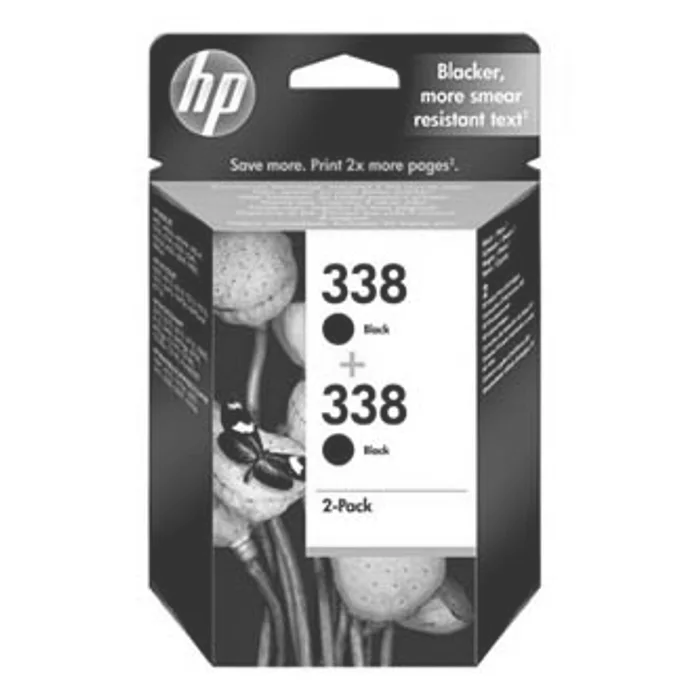 Termék főképe HP originální ink CB331EE, HP 338, black, 900 (2x450)str., 2x11ml, HP 2-Pack, C8765EE, PS