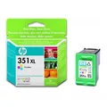 HP eredeti tinta CB338EE, HP 351XL, színes, 14 ml, HP Officejet J5780, J5785