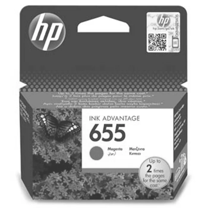 Termék főképe HP originální ink CZ111AE, HP 655, magenta, 600str., HP Deskjet Ink Advantage 3525, 5525,