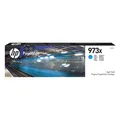 Eredeti HP tinta F6T81AE, HP 973X, cián, 7000 oldal, 82 ml, HP PageWide Pro 452, Pro 477