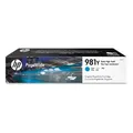 HP eredeti tinta L0R13A, HP 981Y, cián, 16000 oldal, 185 ml, extra nagy kapacitás, HP PageWi